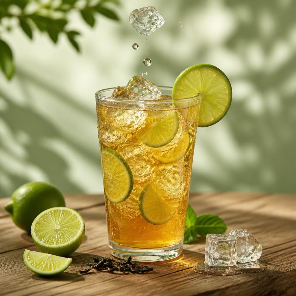 Es Lime Tea dari Sate Khas Senayan